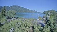 Archiv Foto Webcam Blick auf den Fuschlsee von Ebners Waldhof 07:00