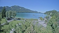 Archiv Foto Webcam Blick auf den Fuschlsee von Ebners Waldhof 09:00