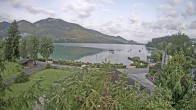 Archiv Foto Webcam Blick auf den Fuschlsee von Ebners Waldhof 05:00