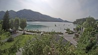 Archiv Foto Webcam Blick auf den Fuschlsee von Ebners Waldhof 15:00