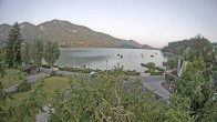 Archiv Foto Webcam Blick auf den Fuschlsee von Ebners Waldhof 05:00