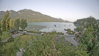 Archiv Foto Webcam Blick auf den Fuschlsee von Ebners Waldhof 06:00