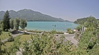 Archiv Foto Webcam Blick auf den Fuschlsee von Ebners Waldhof 11:00