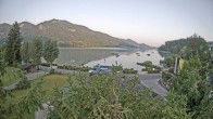 Archiv Foto Webcam Blick auf den Fuschlsee von Ebners Waldhof 05:00