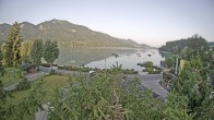 Archiv Foto Webcam Blick auf den Fuschlsee von Ebners Waldhof 06:00