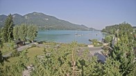 Archiv Foto Webcam Blick auf den Fuschlsee von Ebners Waldhof 07:00