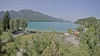 Archiv Foto Webcam Blick auf den Fuschlsee von Ebners Waldhof 09:00