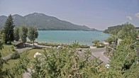 Archiv Foto Webcam Blick auf den Fuschlsee von Ebners Waldhof 11:00