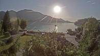 Archiv Foto Webcam Blick auf den Fuschlsee von Ebners Waldhof 17:00