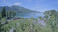 Archiv Foto Webcam Blick auf den Fuschlsee von Ebners Waldhof 09:00