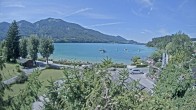 Archiv Foto Webcam Blick auf den Fuschlsee von Ebners Waldhof 11:00