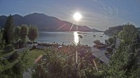Archiv Foto Webcam Blick auf den Fuschlsee von Ebners Waldhof 17:00