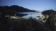 Archiv Foto Webcam Blick auf den Fuschlsee von Ebners Waldhof 19:00