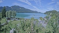 Archiv Foto Webcam Blick auf den Fuschlsee von Ebners Waldhof 07:00