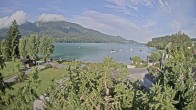 Archiv Foto Webcam Blick auf den Fuschlsee von Ebners Waldhof 05:00