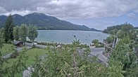 Archiv Foto Webcam Blick auf den Fuschlsee von Ebners Waldhof 11:00