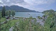 Archiv Foto Webcam Blick auf den Fuschlsee von Ebners Waldhof 12:00