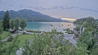 Archiv Foto Webcam Blick auf den Fuschlsee von Ebners Waldhof 17:00