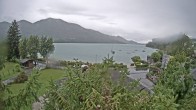 Archiv Foto Webcam Blick auf den Fuschlsee von Ebners Waldhof 09:00