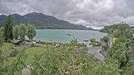 Archiv Foto Webcam Blick auf den Fuschlsee von Ebners Waldhof 11:00