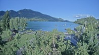 Archiv Foto Webcam Blick auf den Fuschlsee von Ebners Waldhof 07:00