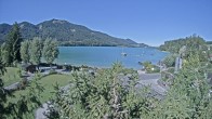Archiv Foto Webcam Blick auf den Fuschlsee von Ebners Waldhof 09:00