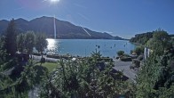 Archiv Foto Webcam Blick auf den Fuschlsee von Ebners Waldhof 15:00