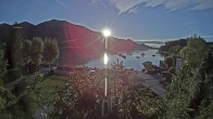 Archiv Foto Webcam Blick auf den Fuschlsee von Ebners Waldhof 17:00