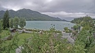 Archiv Foto Webcam Blick auf den Fuschlsee von Ebners Waldhof 10:00
