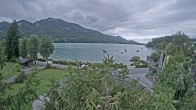 Archiv Foto Webcam Blick auf den Fuschlsee von Ebners Waldhof 07:00