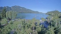 Archiv Foto Webcam Blick auf den Fuschlsee von Ebners Waldhof 07:00