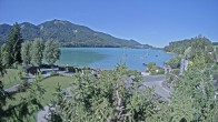 Archiv Foto Webcam Blick auf den Fuschlsee von Ebners Waldhof 09:00