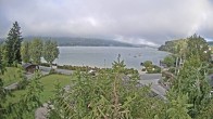 Archiv Foto Webcam Blick auf den Fuschlsee von Ebners Waldhof 07:00