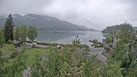 Archiv Foto Webcam Blick auf den Fuschlsee von Ebners Waldhof 07:00