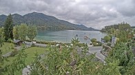 Archiv Foto Webcam Blick auf den Fuschlsee von Ebners Waldhof 11:00