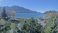 Archiv Foto Webcam Blick auf den Fuschlsee von Ebners Waldhof 11:00