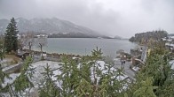 Archiv Foto Webcam Blick auf den Fuschlsee von Ebners Waldhof 10:00