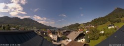 Archived image Webcam View Fuschlsee from Hotel Jakob 11:00