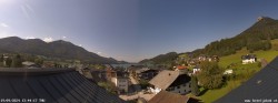 Archived image Webcam View Fuschlsee from Hotel Jakob 13:00