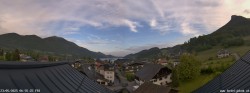 Archived image Webcam View Fuschlsee from Hotel Jakob 06:00