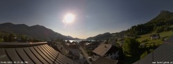 Archiv Foto Webcam Fuschlsee: Hotel Jakob 18:00