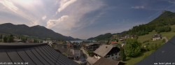 Archived image Webcam View Fuschlsee from Hotel Jakob 13:00