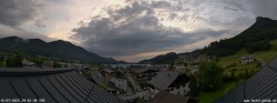 Archived image Webcam View Fuschlsee from Hotel Jakob 19:00