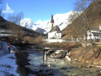 Archived image Webcam Ramsau - Berchtesgaden - St. Sebastian Church 04:00