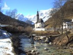 Archived image Webcam Ramsau - Berchtesgaden - St. Sebastian Church 06:00