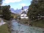 Archived image Webcam Ramsau - Berchtesgaden - St. Sebastian Church 04:00