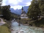 Archived image Webcam Ramsau - Berchtesgaden - St. Sebastian Church 08:00