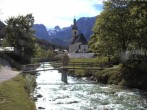 Archived image Webcam Ramsau - Berchtesgaden - St. Sebastian Church 15:00