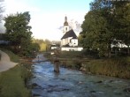 Archiv Foto Webcam Malerwinkel in Ramsau bei Berchtesgaden - Ortskirche St. Sebastian 06:00