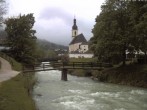 Archiv Foto Webcam Malerwinkel in Ramsau bei Berchtesgaden - Ortskirche St. Sebastian 17:00